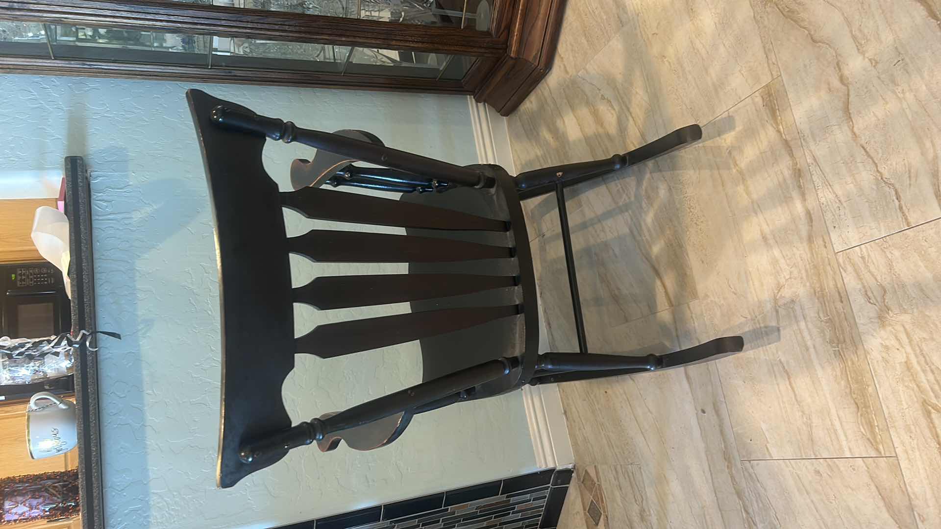 Photo 1 of ANTIQUE PETITE ROCKING CHAIR 24” x H34 1/2”