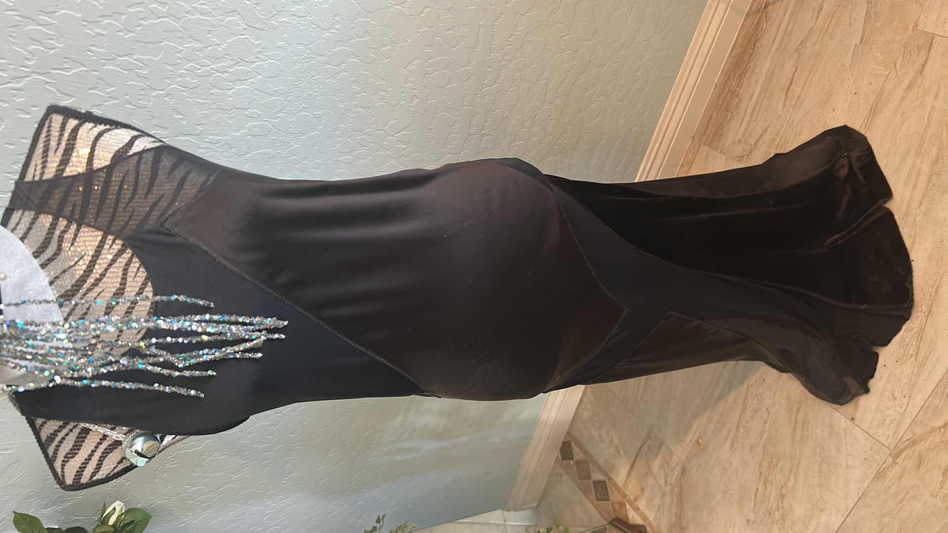 Photo 1 of BLACK DRESS AND HAT -CANNOT AUTHENTICATE BY OWNER - WORN BY BARBRA STREISAND
