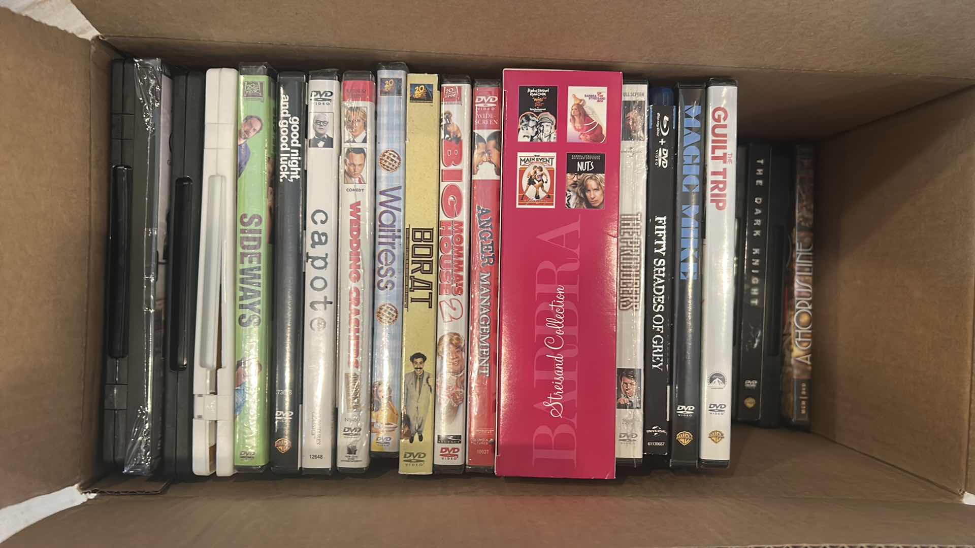 Photo 1 of CONTENTS OF BOX ASSORTED DVD'S