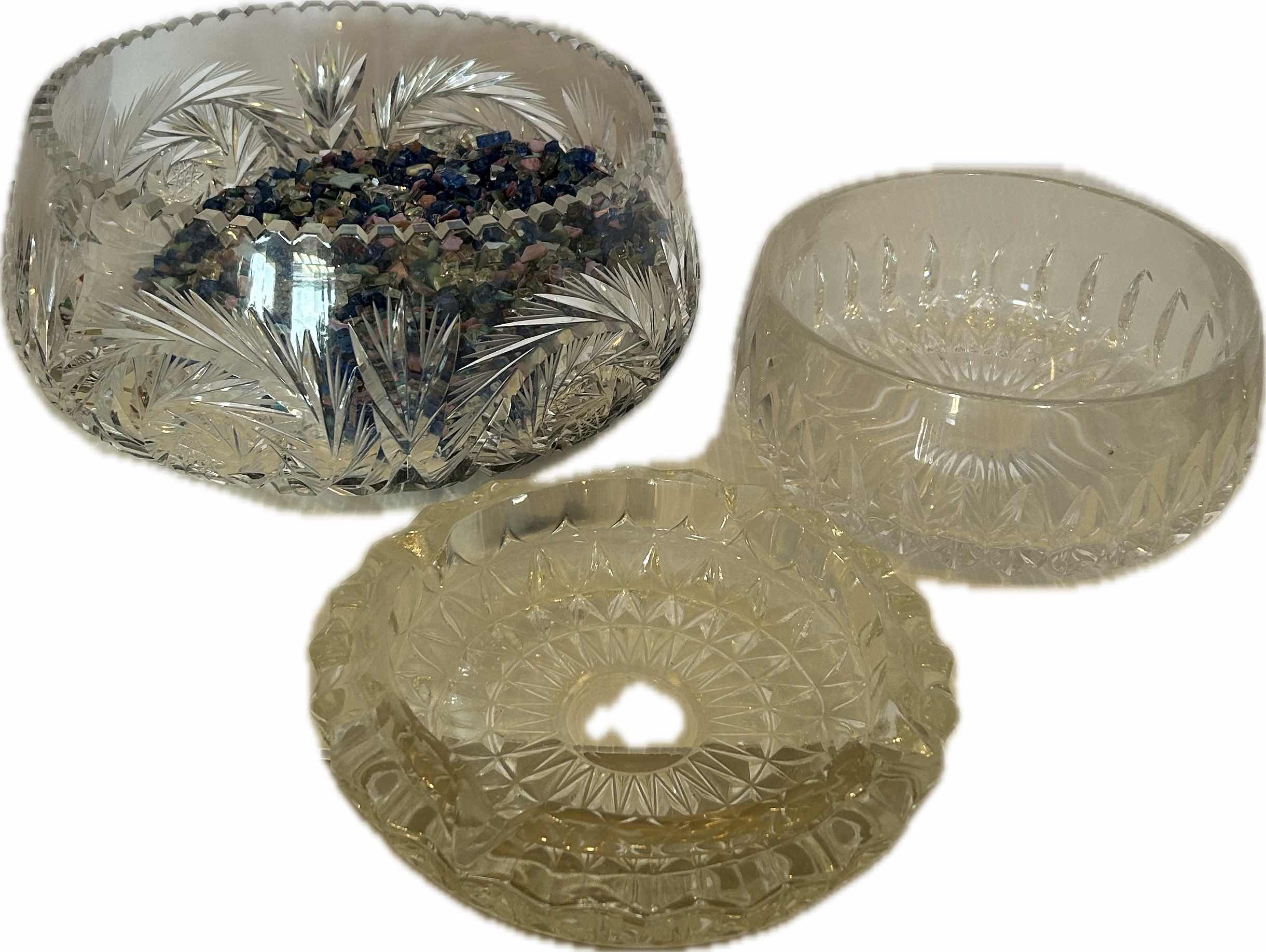 Photo 1 of 3 CRYSTAL BOWLS