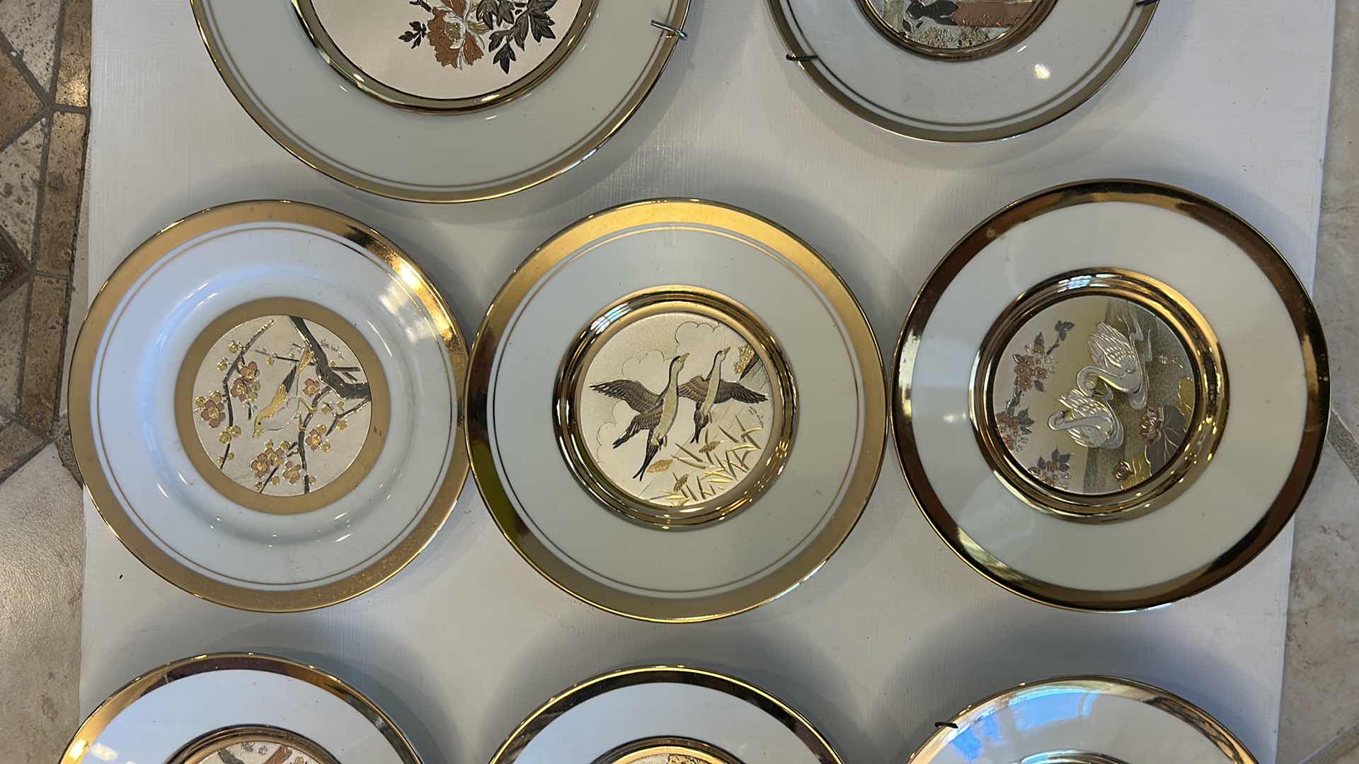 Photo 1 of 11 FINE CHINA, THE ART OF CHOKIN” ETCHING PURE COPPER & GILDING IT WITH SILVER AND GOLD