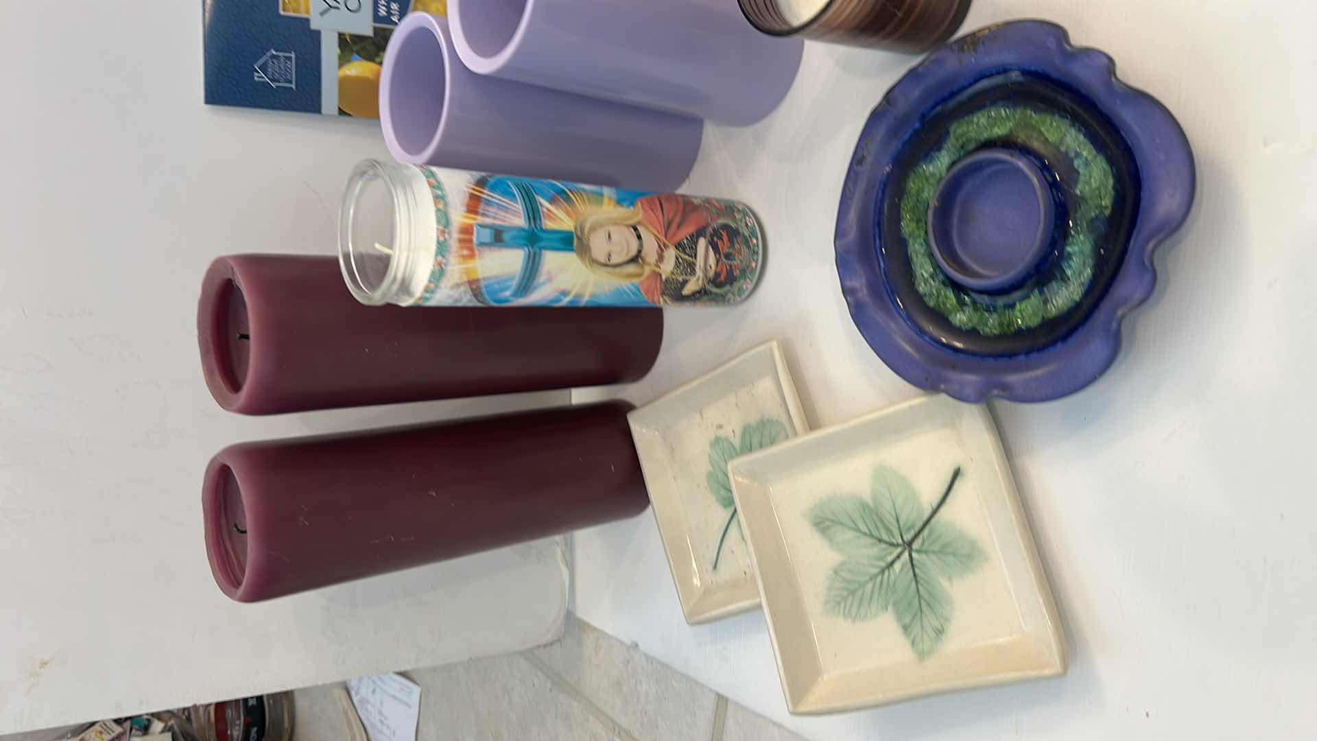 Photo 1 of CANDLE AND COASTER ASSORTMENT