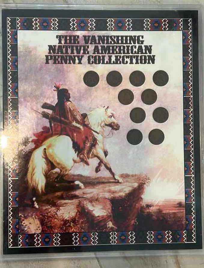 Photo 1 of THE VANISHING NATIVE AMERICAN PENNY COLLECTION