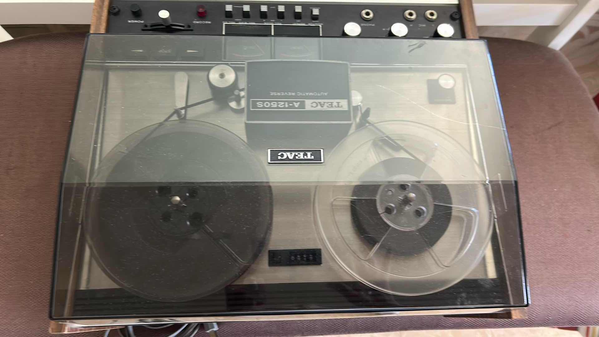 Photo 1 of TEAC A -1250S REEL TO REEL TAPE DECK 