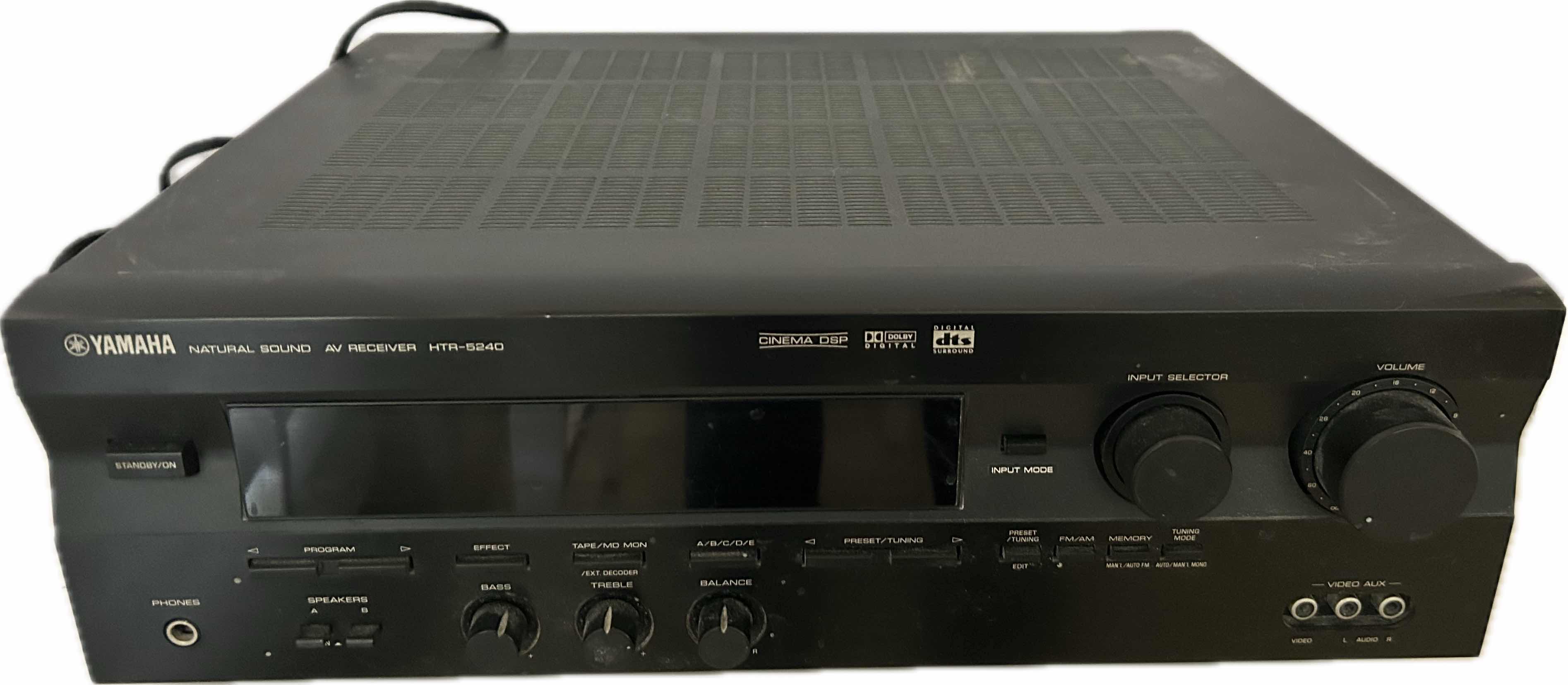 Photo 1 of YAMAHA HTR- 5240 NATURAL SOUND AV RECEIVER