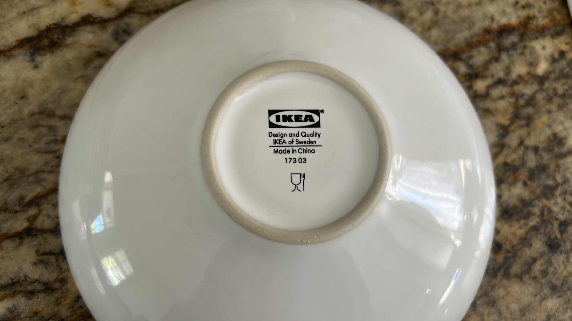 Photo 1 of 38 PCS ASSORTED WHITE DISHES AND BOWLS