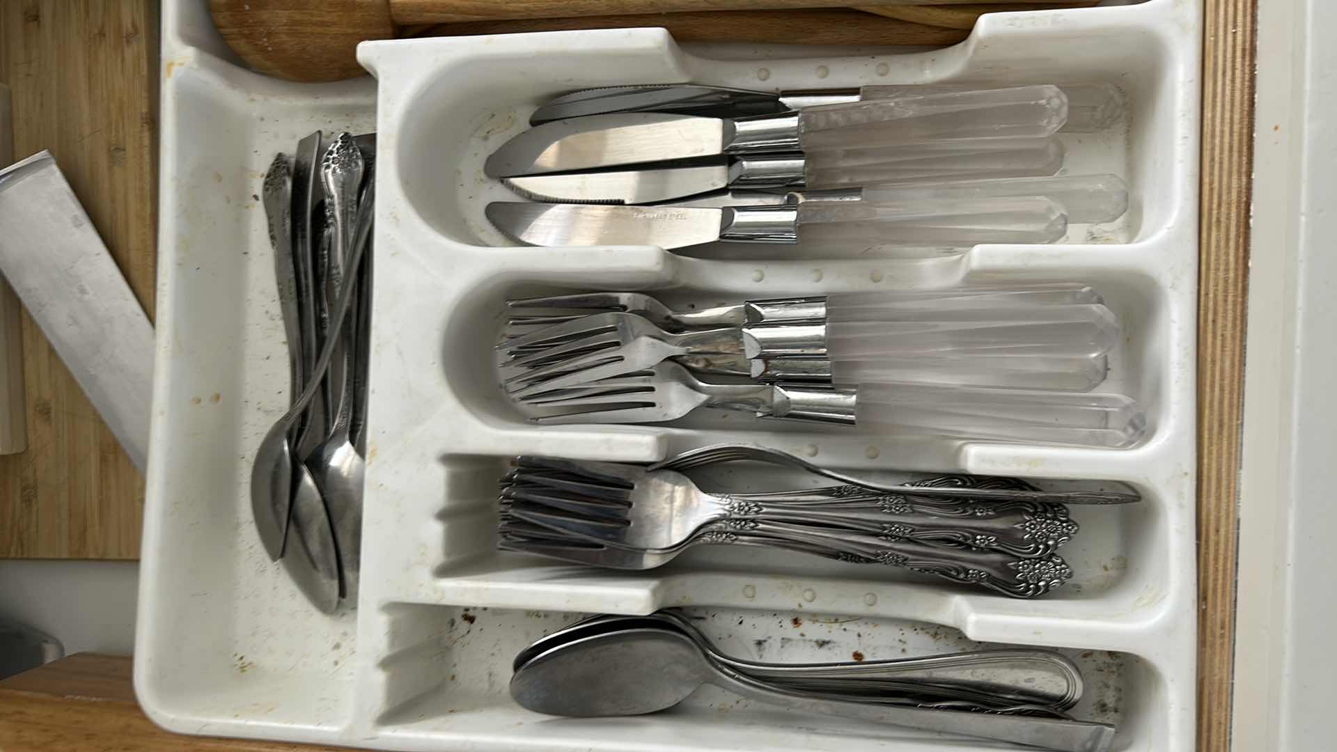 Photo 1 of CONTENTS OF DRAWER ASSORTED FLATWARE