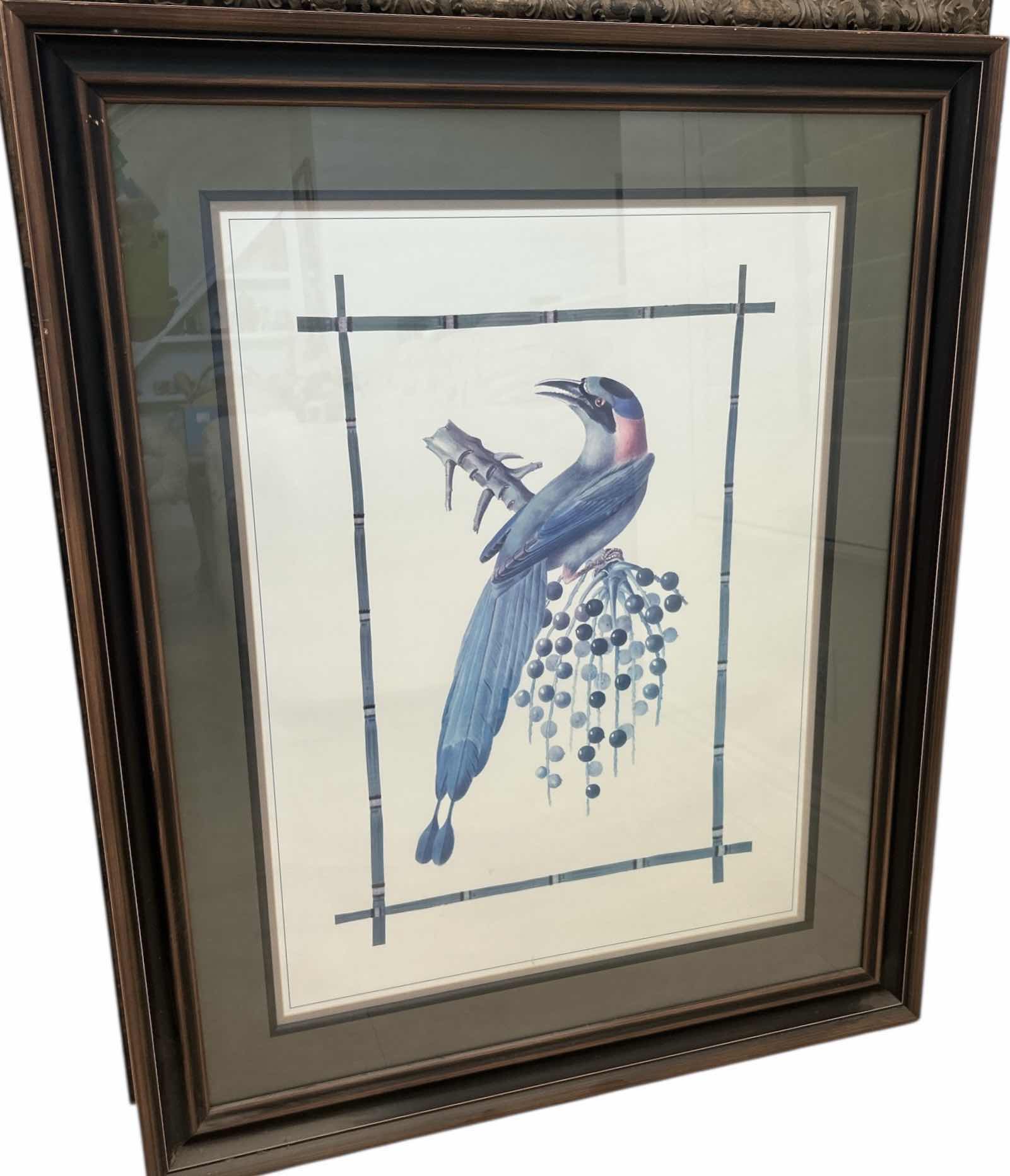 Photo 1 of WOOD FRAMED MIXED MEDIA  ARTWORK 36“ x H44“