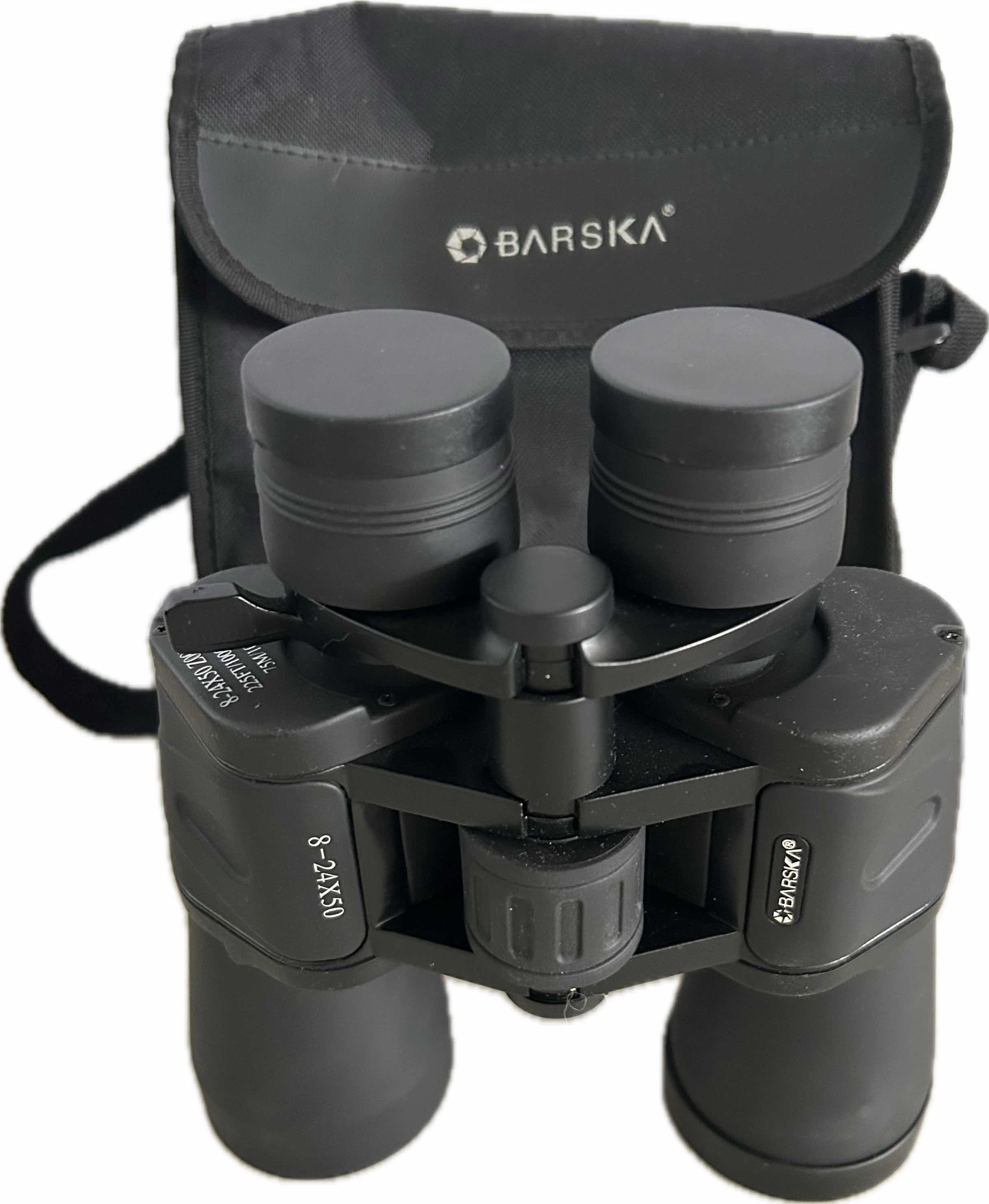 Photo 1 of BARSKA 8-24x50 GLADIATOR ZOOM BINOCULARS W CASE