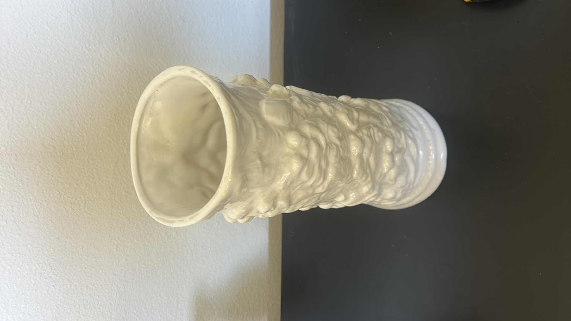 Photo 1 of PORCELAIN VASE, MADE IN ITALY H13.5”
