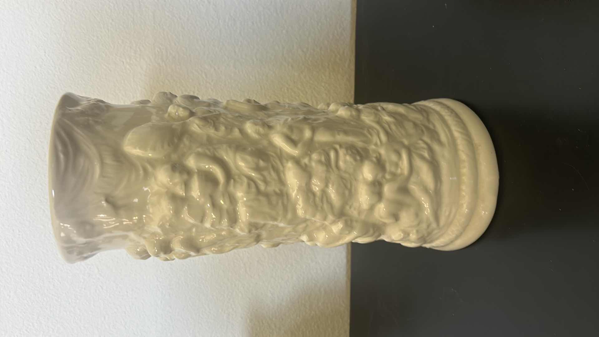 Photo 1 of PORCELAIN VASE, MADE IN ITALY H13.5”