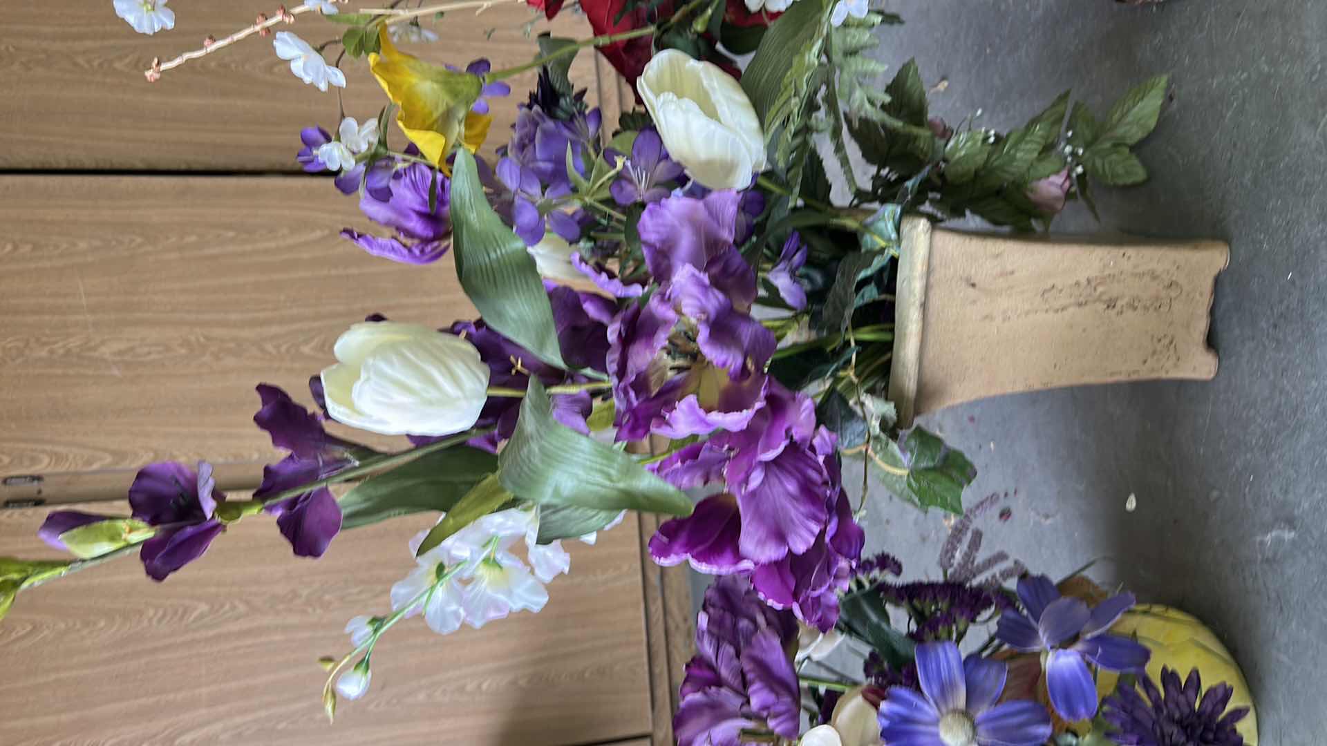 Photo 1 of 3 FAUX FLOWER ARRANGEMENTS