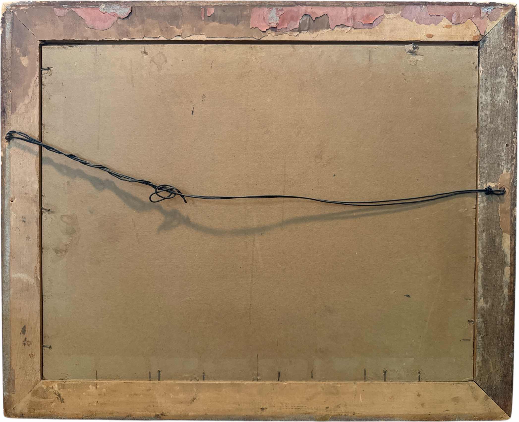 Photo 1 of VINTAGE WOOD FRAMED THE DEPARTURE BY F M BENNETT 1929 ART PRINT 
W21” X L17.5”

$300
