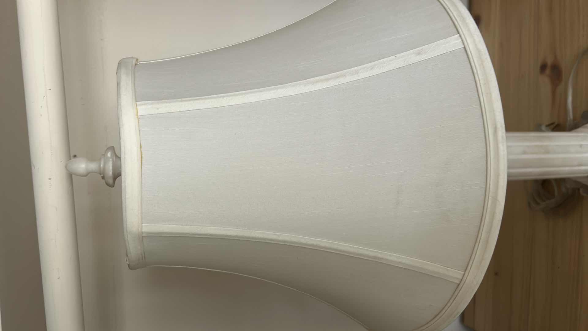 Photo 1 of COLUMN STYLE TABLE LAMP W MARBLE BASE H 29"