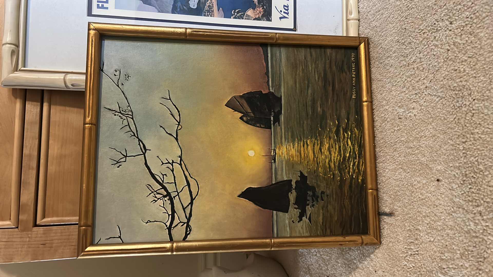 Photo 1 of 4 PC FRAMED ARTWORK ASSORTMENT