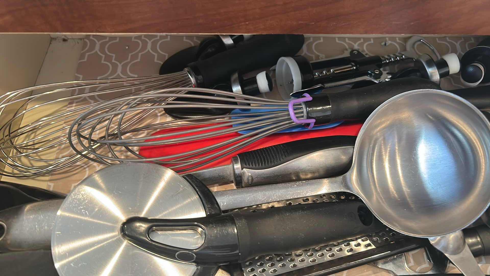 Photo 1 of CONTENTS OF DRAWER COOKING UTENSILS