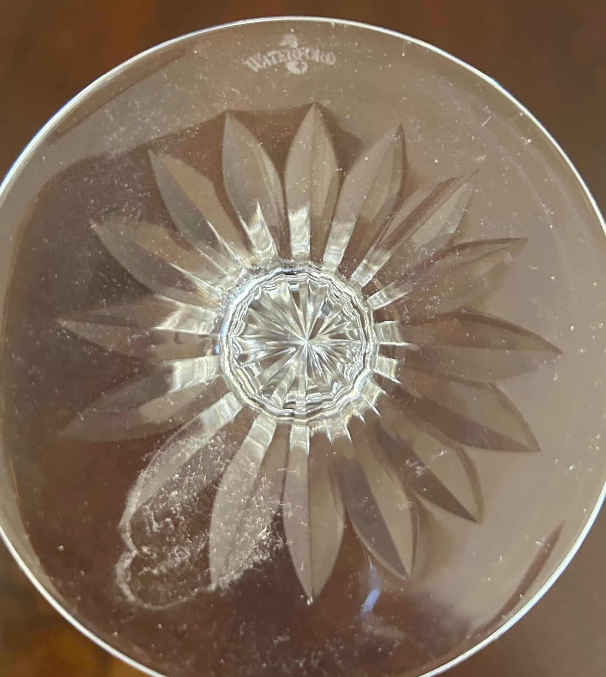 Photo 1 of 2 WATERFORD CRYSTAL CANDLE HOLDERS H 6"