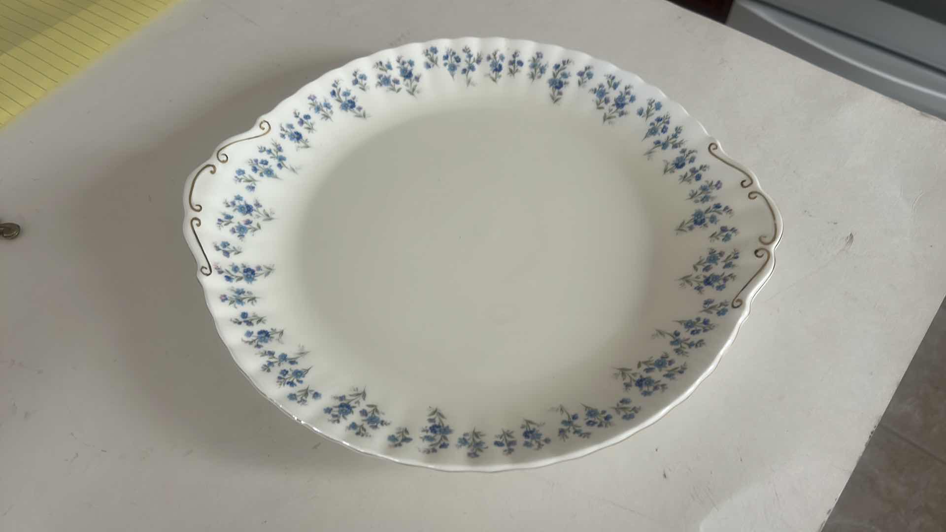 Photo 1 of ROYAL ALBERT BONE CHINA SERVING PLATTER 12.5” X 11.5”