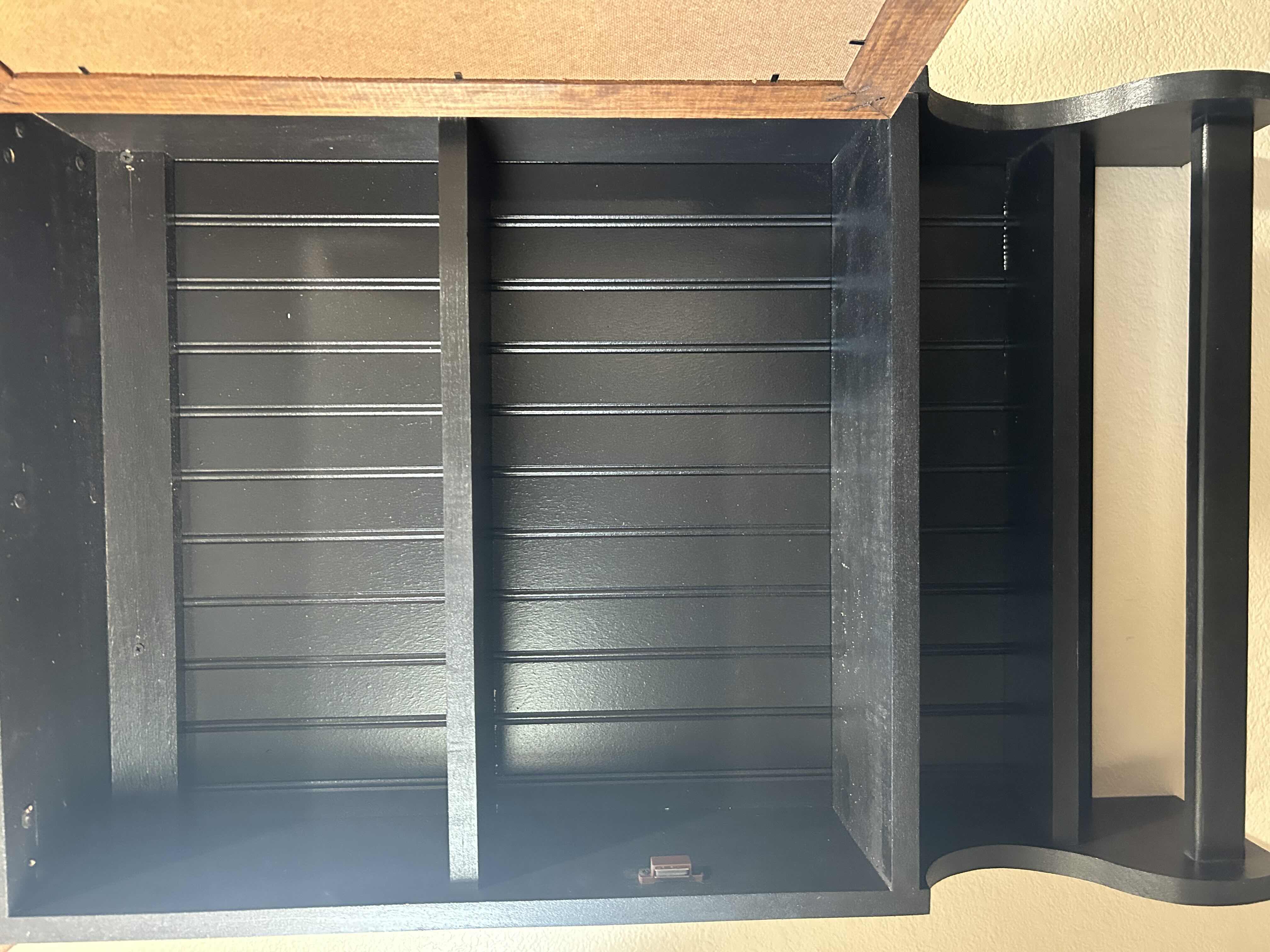 Photo 1 of COWBOY DREAMS WOOD WALL CABINET 24" X 7 " H 35"