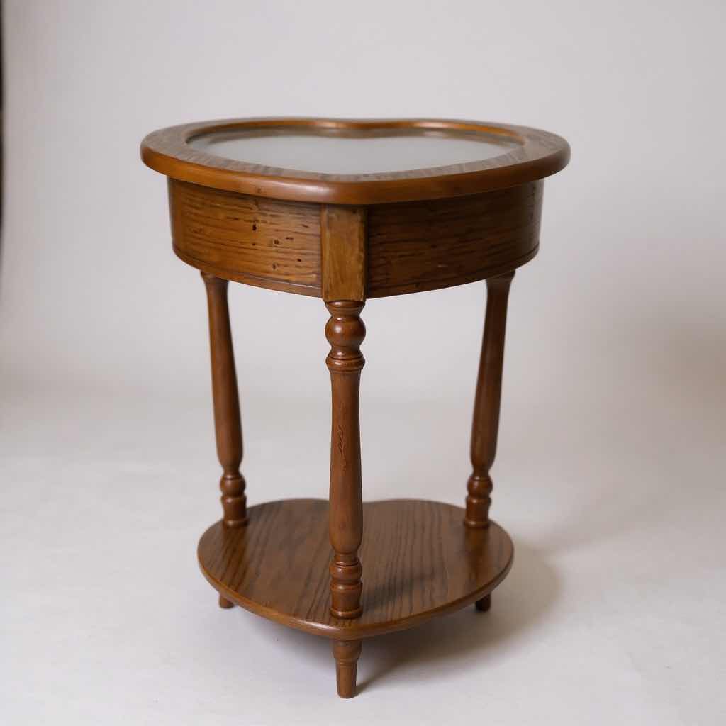 Photo 1 of HEART SHAPE DISPLAY TABLE H 27"