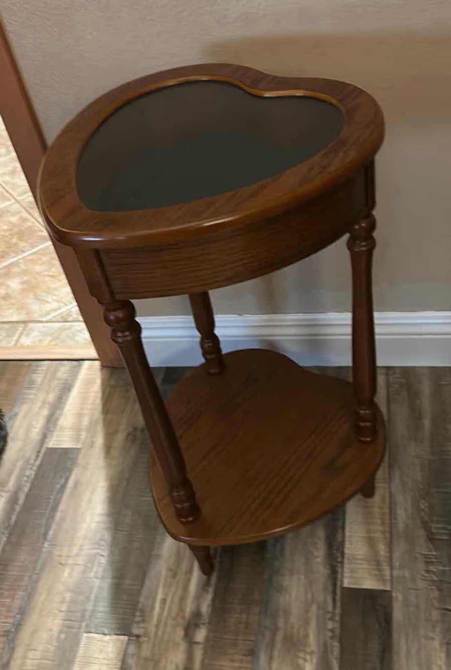 Photo 1 of HEART SHAPE DISPLAY TABLE H 27"