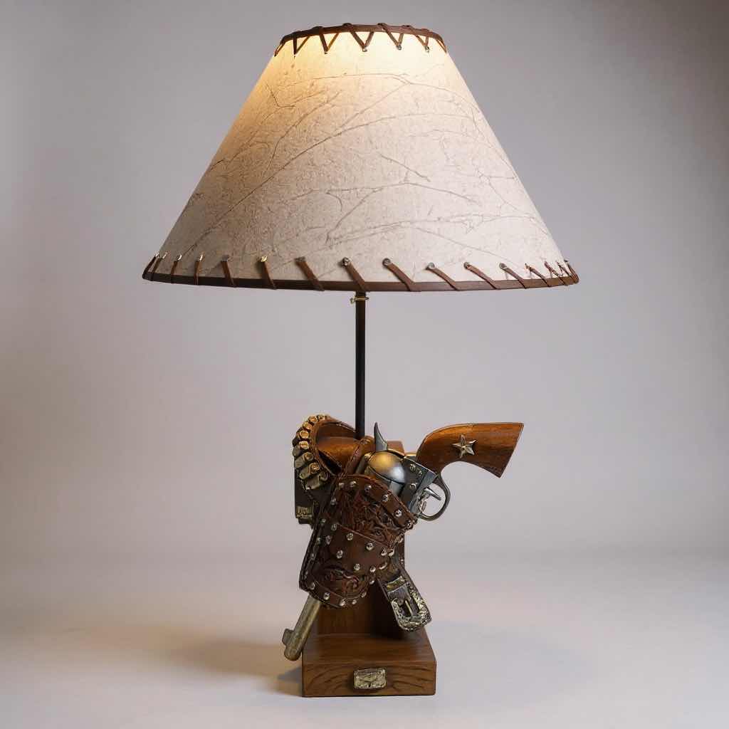 Photo 1 of Holster LamP W WESTERN SHADE H 26"