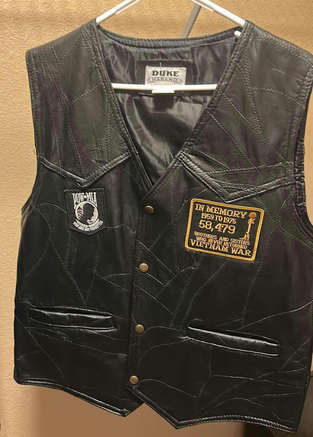 Photo 1 of 3- BIKER VESTS SIZE XL