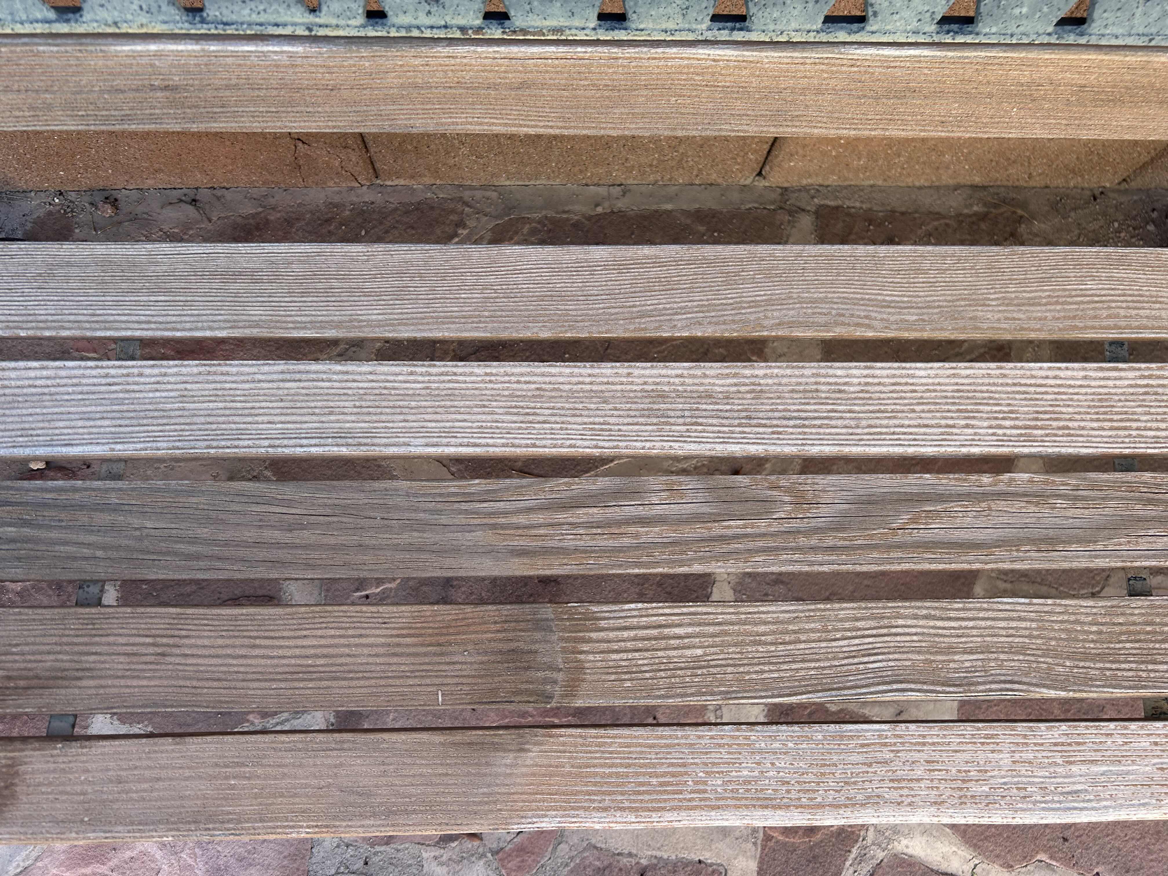 Photo 1 of CAST IRON FRAME GARDEN BENCH 4. 14"