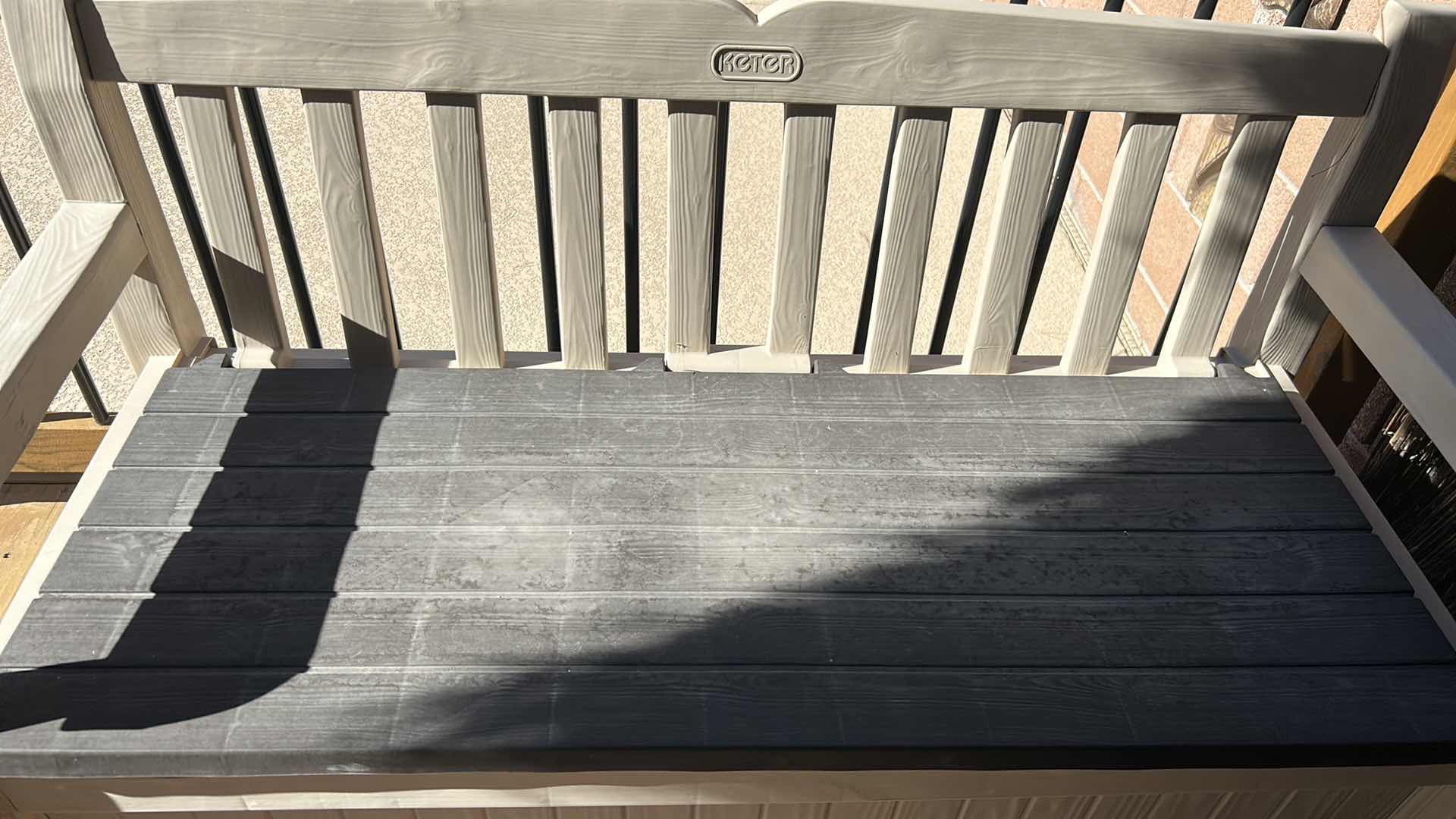 Photo 1 of KETER SOLANA 70 GALLON STORAGE BENCH DECK BOX 55" X 23"