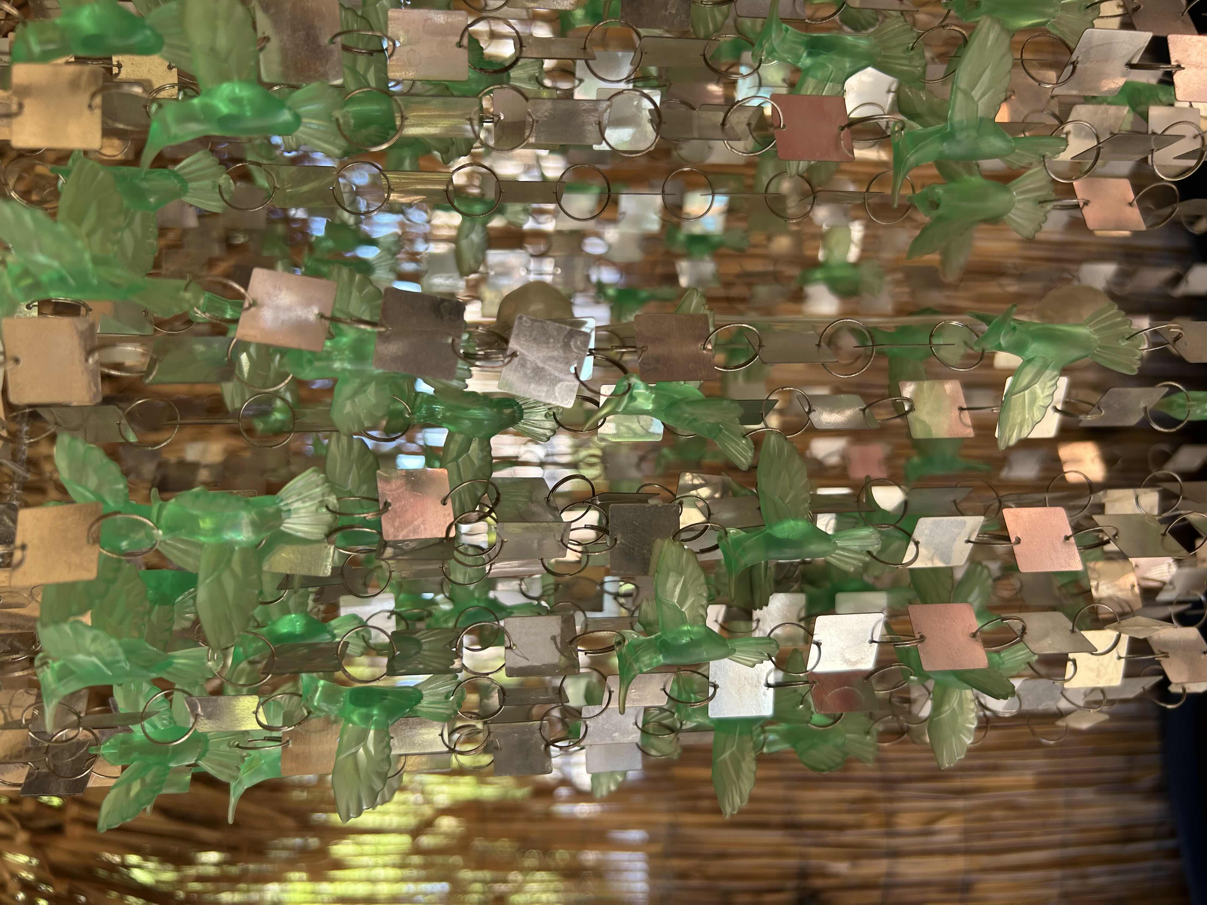 Photo 1 of INNOVATION COLOR CHANGING HUMMINGBIRD WIND CHIME H 28"