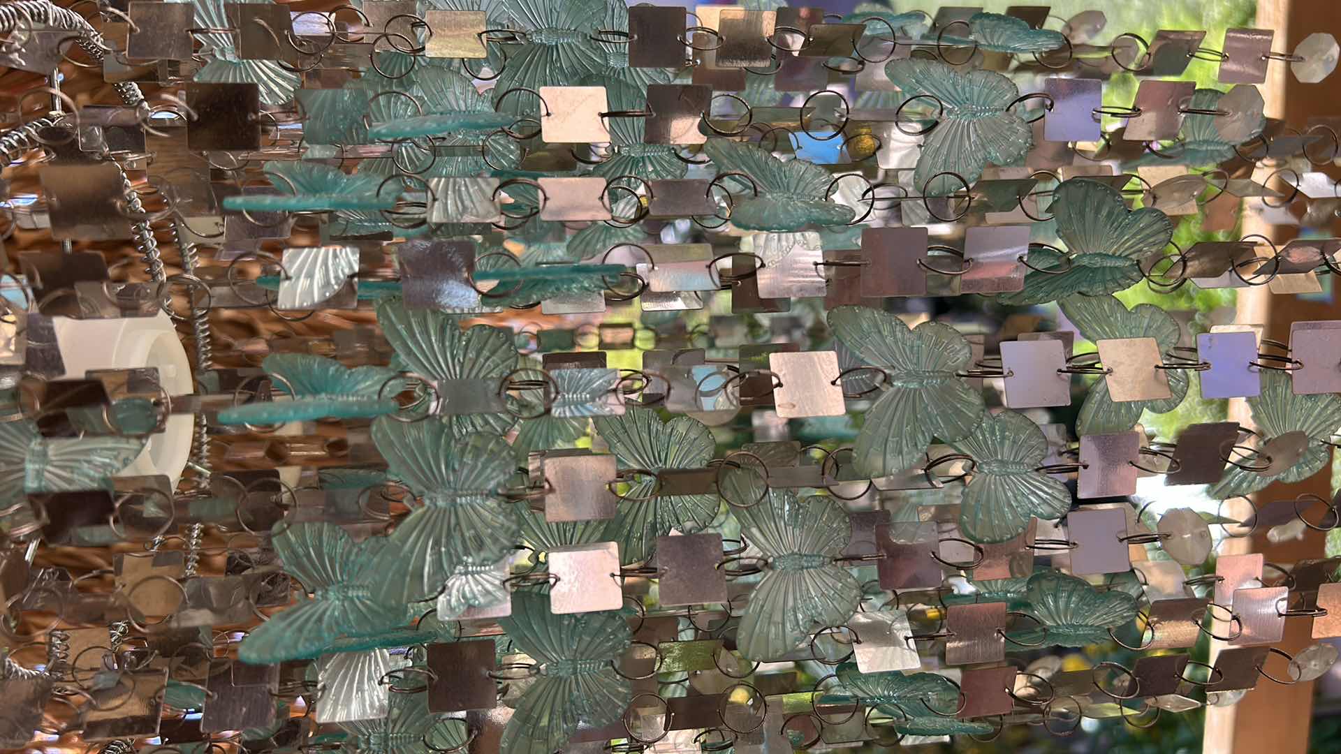 Photo 1 of INNOVATION COLOR CHANGING BUTTERFLY WIND CHIME H 28"