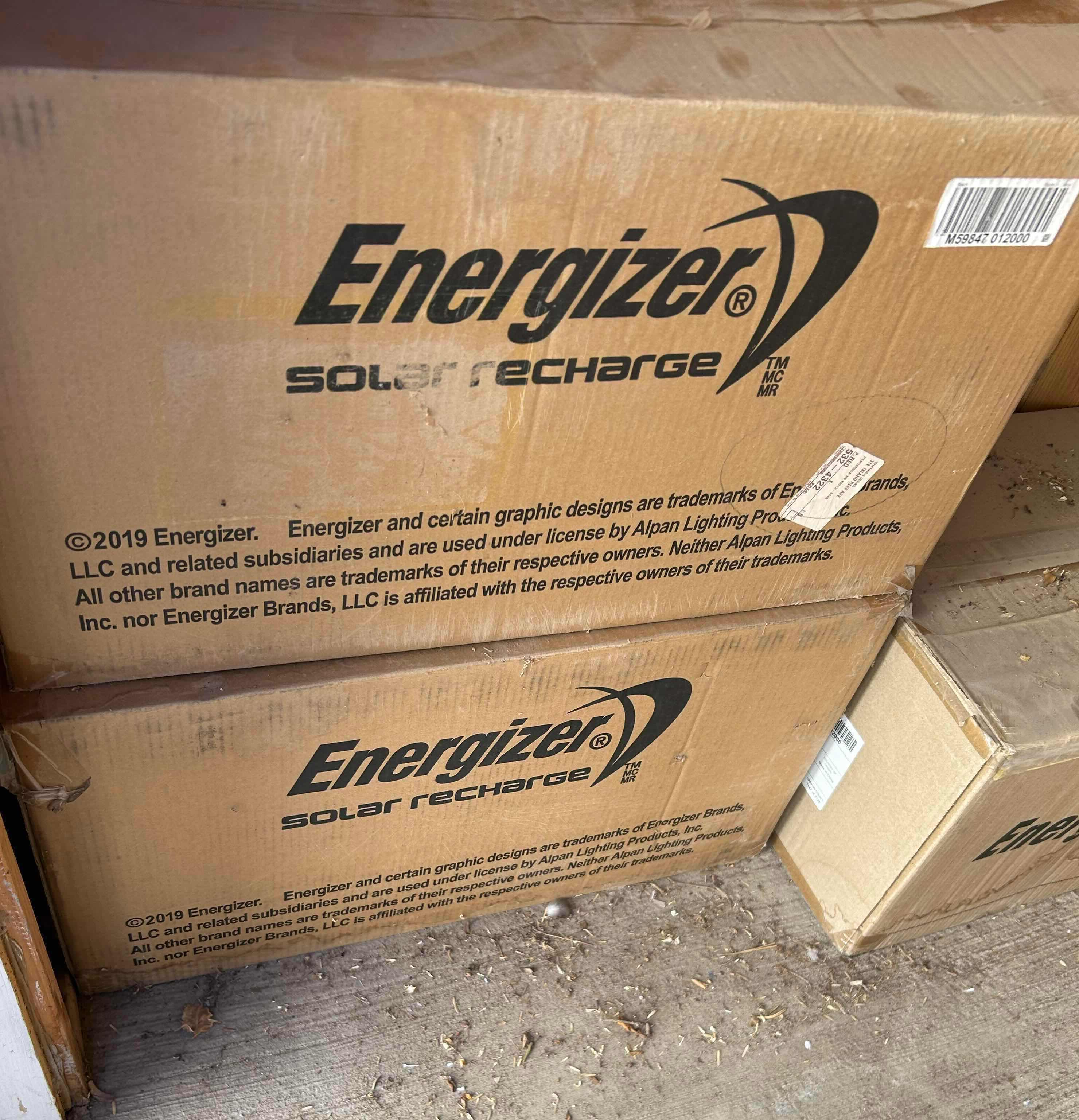 Photo 1 of 3- BOXES SOLAR POWERED PATHWAY LIGHTS