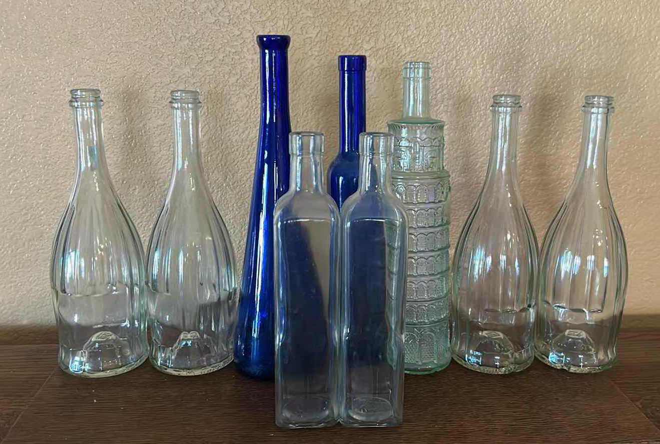 Photo 1 of 9 -ASSORTED BOTTLES