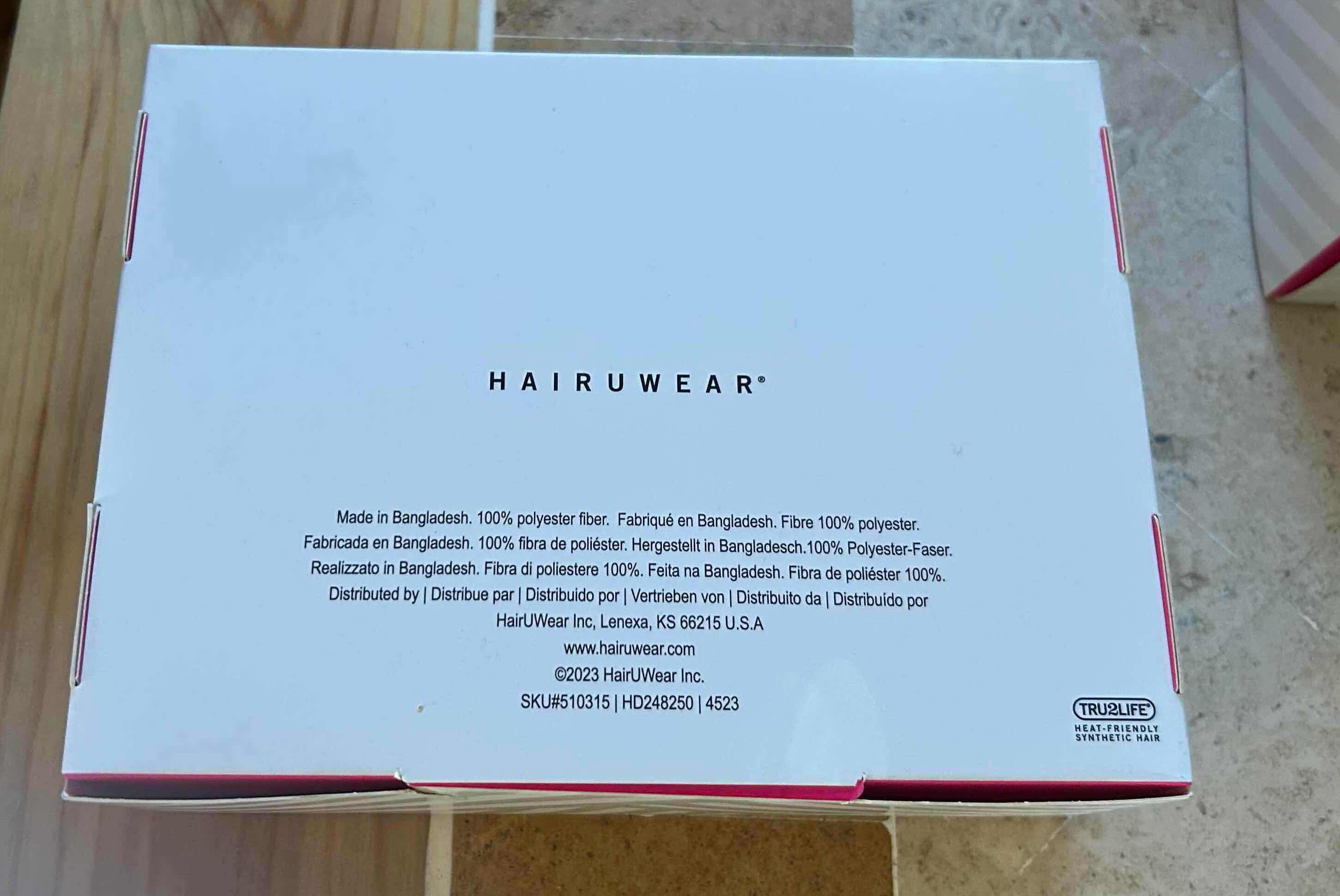 Photo 1 of HAIRDO EASIPART HD XL CROP CUT TOPPER GOLDEN BLONDE RETAIL $139