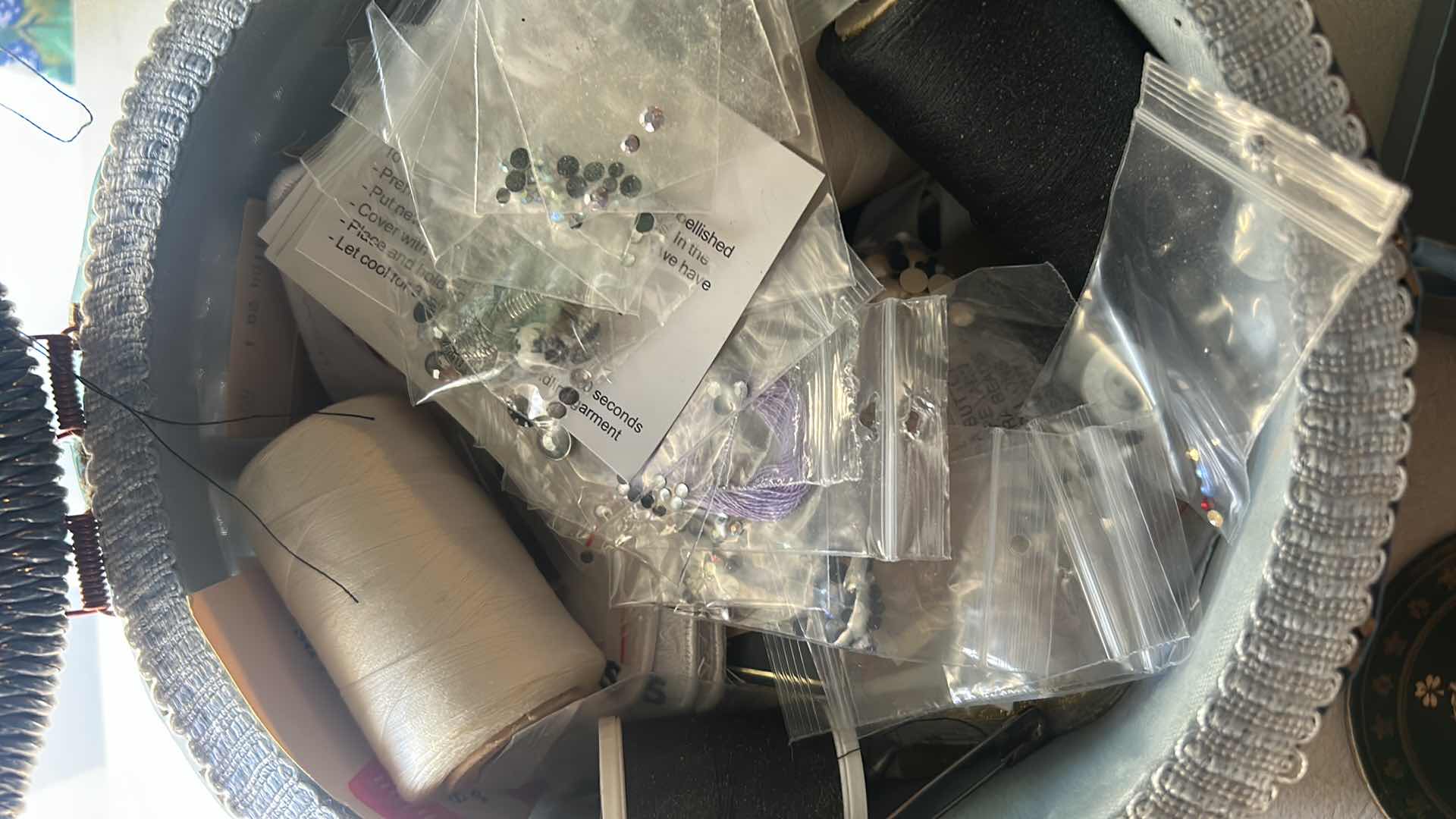 Photo 1 of 2 SEWING BASKETS