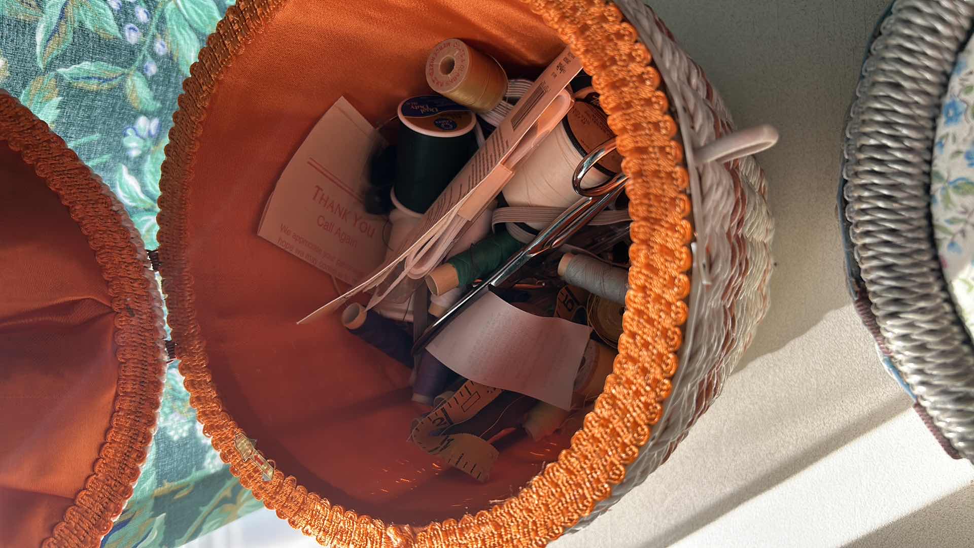 Photo 1 of 2 SEWING BASKETS