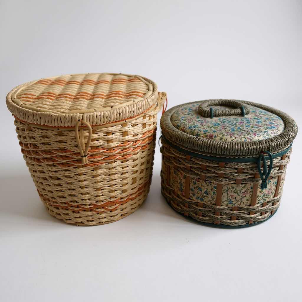 Photo 1 of 2 SEWING BASKETS