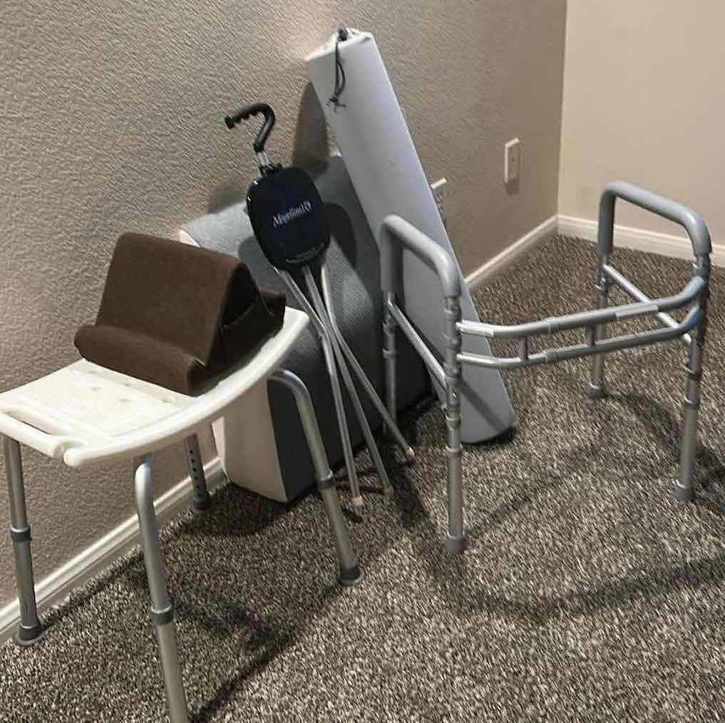 Photo 1 of MEDICAL ITEMS WALKER SHOWER SEAT