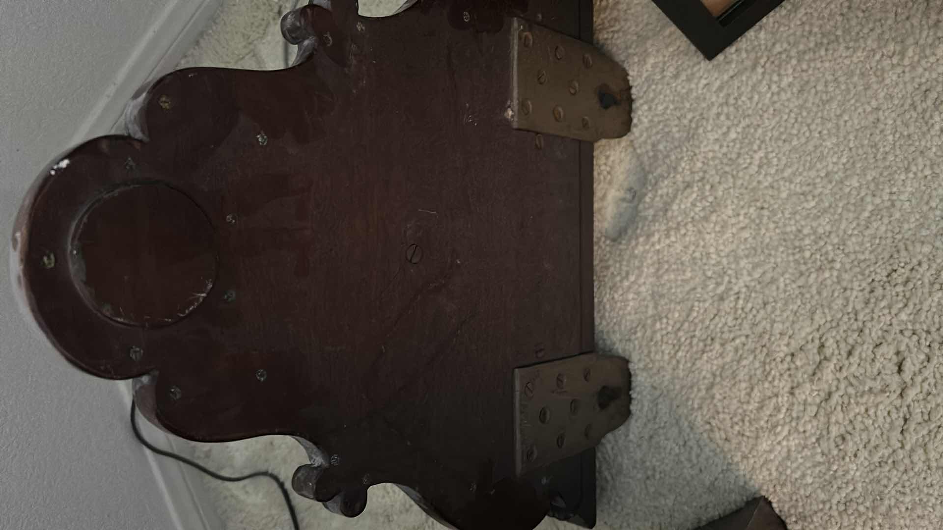 Photo 1 of DECORATIVE RESIN W BROWN FINISH ARCHITECTURAL DOME WALL ART