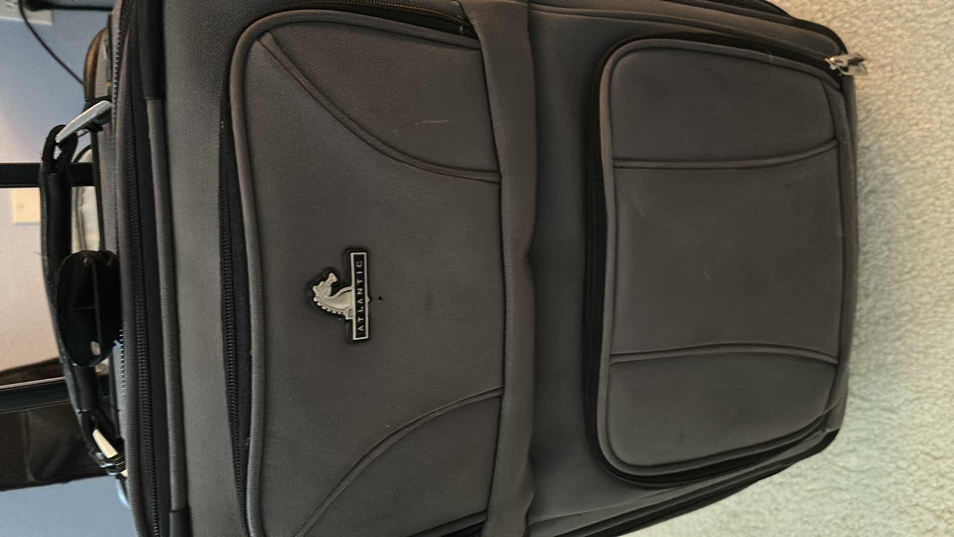 Photo 1 of ATLANTIC 22" GRAY ROLLING LUGGAGE