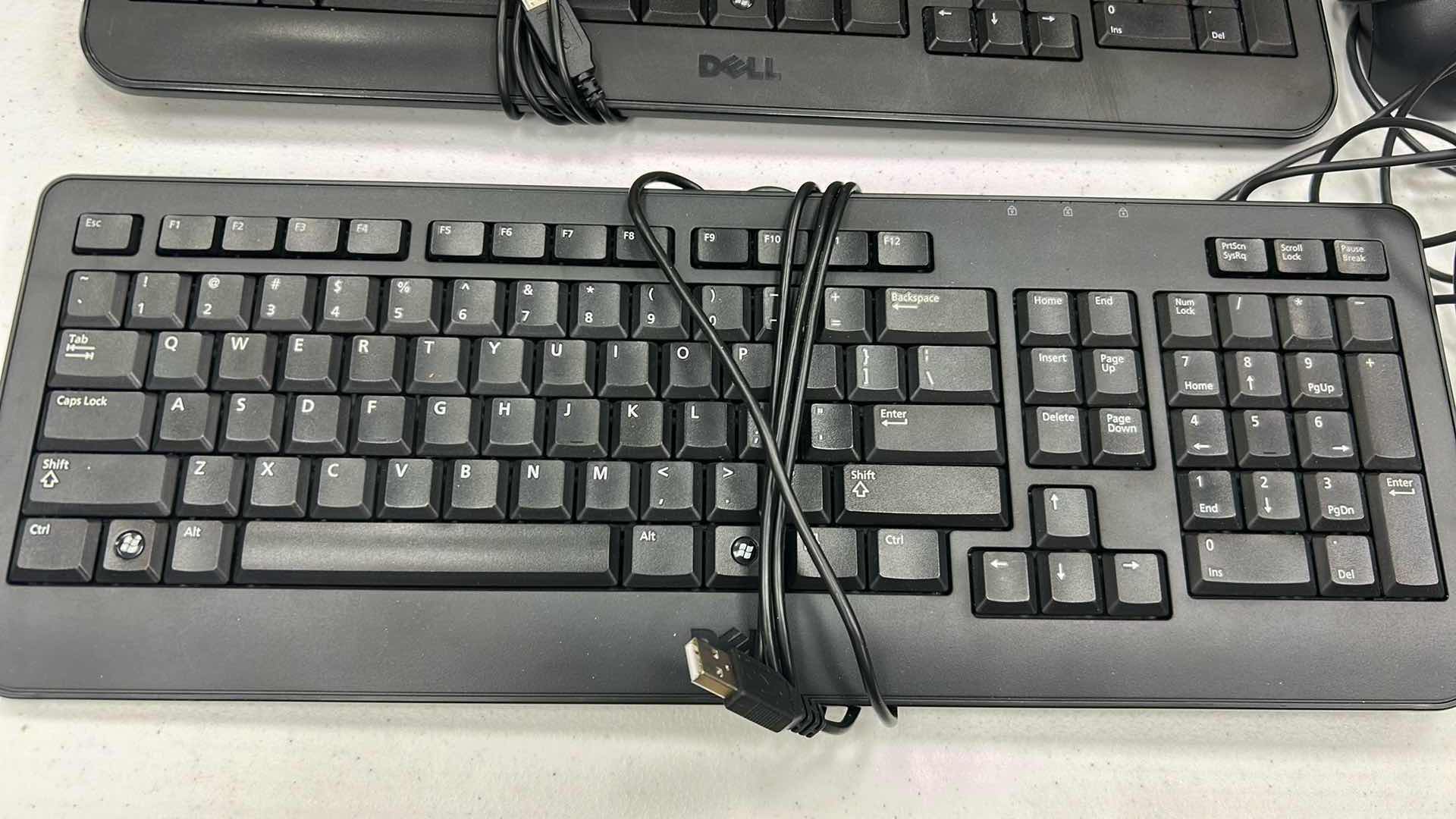 Photo 1 of 2- DELL KEY BOARDS W MOUSE
