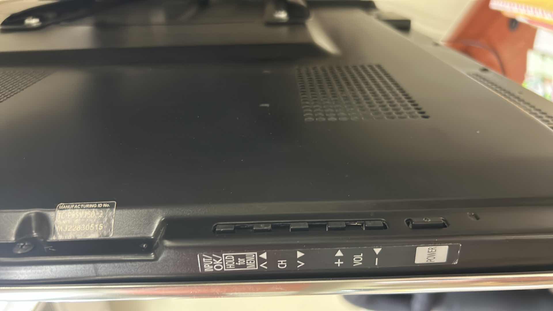 Photo 1 of PANASONIC FLAT SCREEN W WALL MOUNT 65" W REMOTE