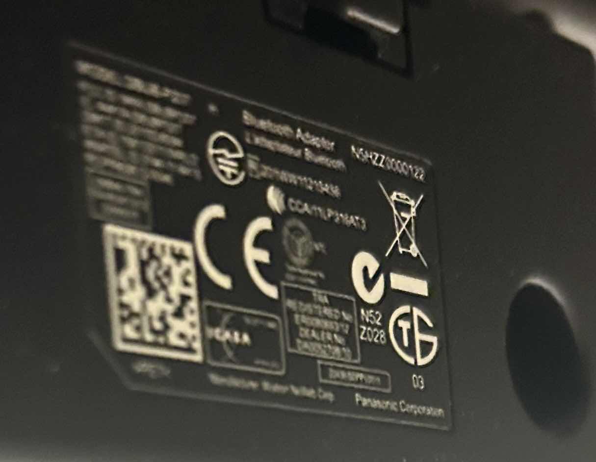 Photo 1 of PANASONIC FLAT SCREEN W WALL MOUNT 65" W REMOTE