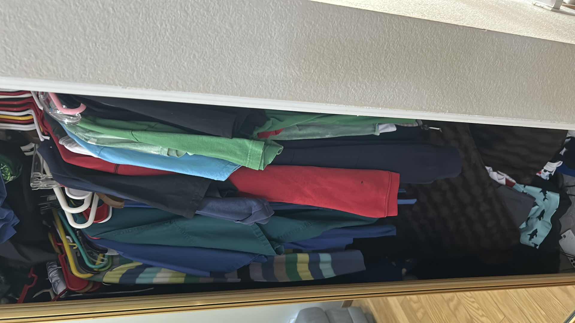 Photo 1 of CONTENTS OF CLOSET WOMENS CLOTHING