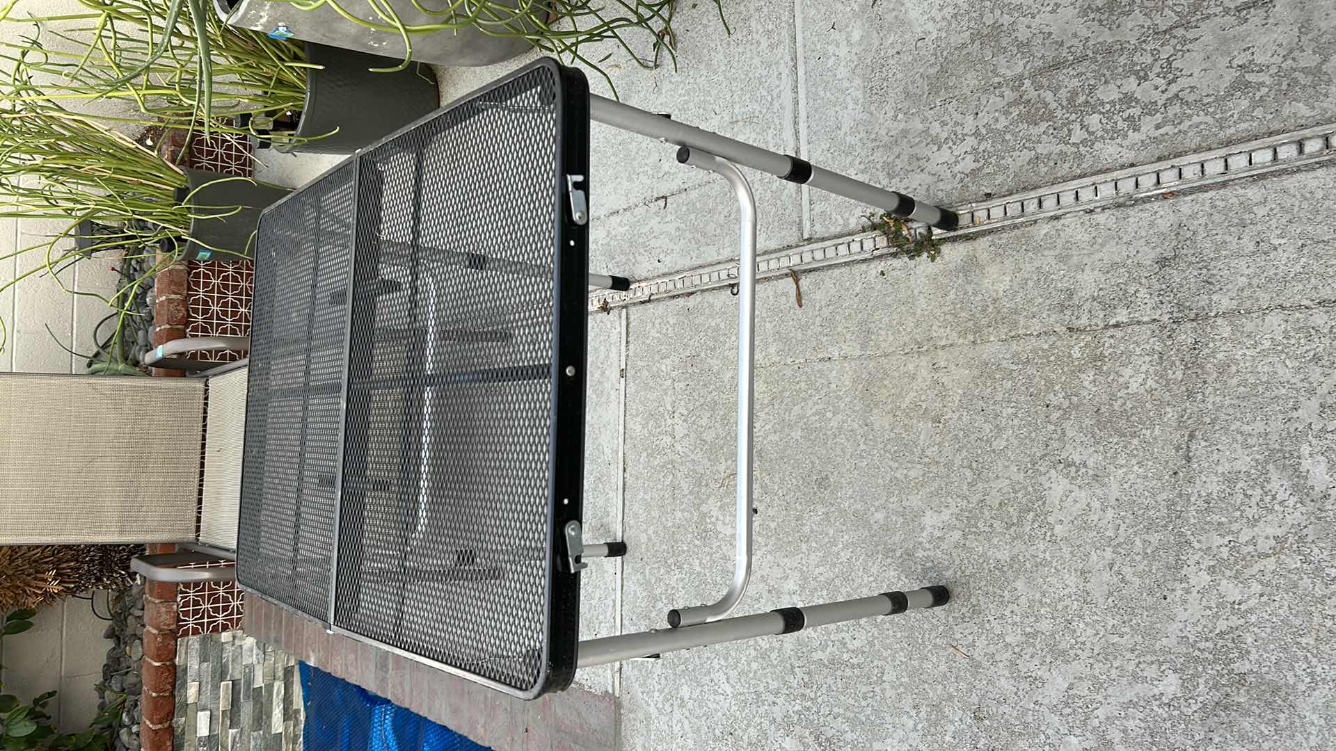 Photo 1 of PORTABLE FOLD UP GRILL TABLE