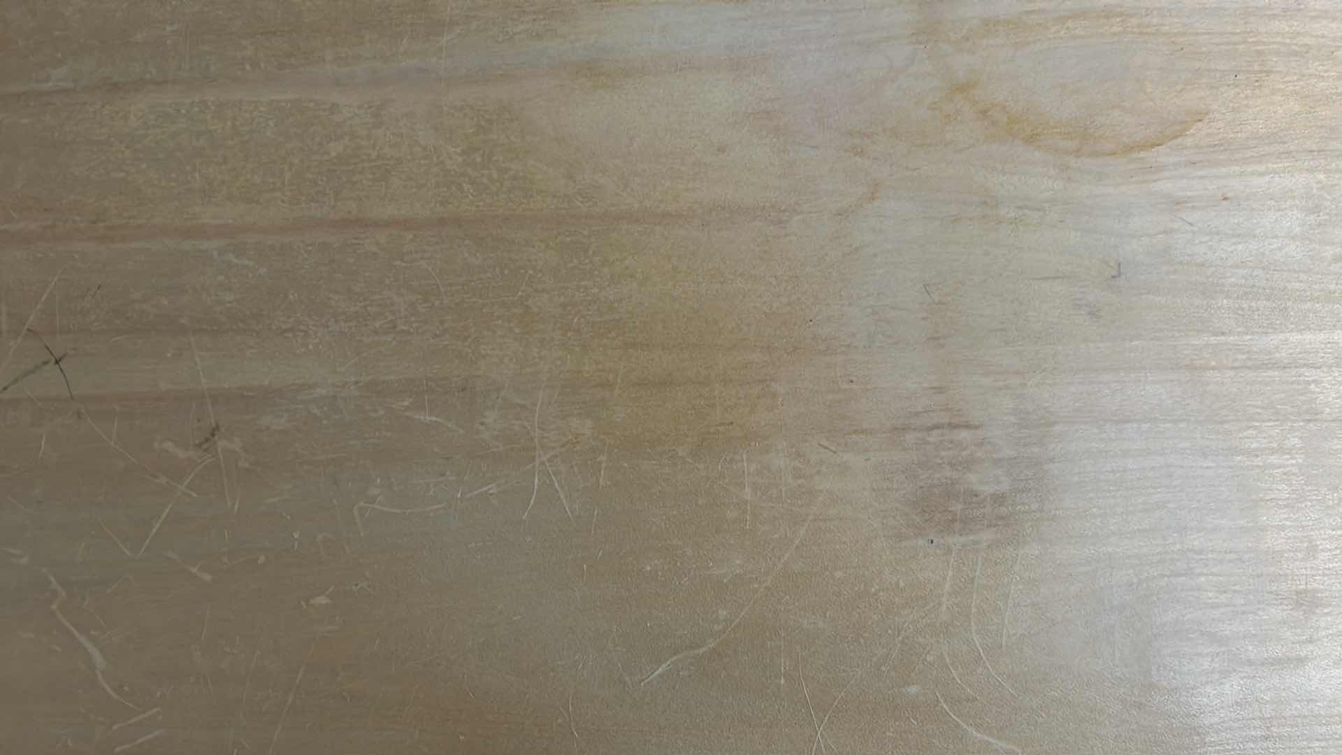 Photo 1 of 3TIER ROLLING KITCHEN CART W OAK WOOD TABLE TOP CHROME FINISH 37" X 19" H 36"