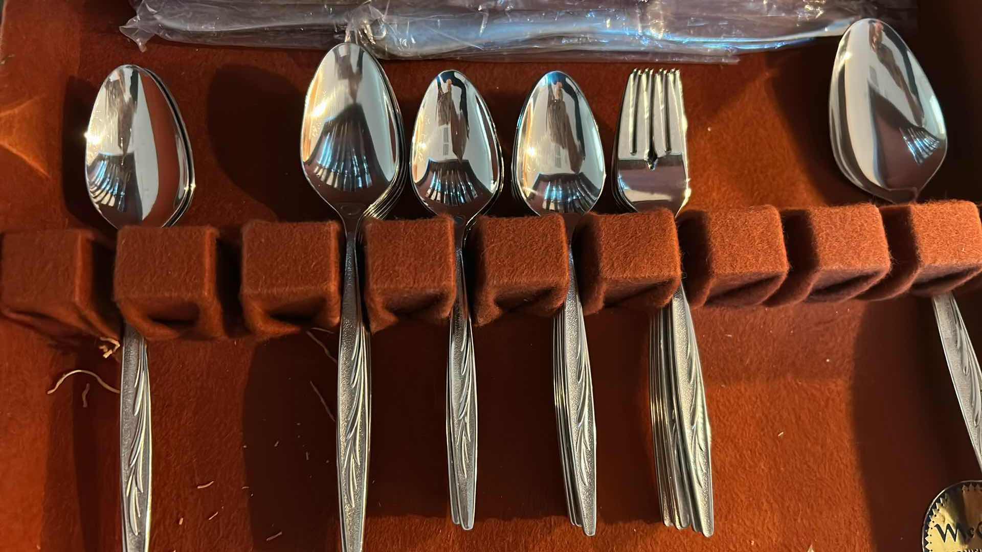 Photo 1 of 51 PC 1847 RODGER BROS SILVERWARE