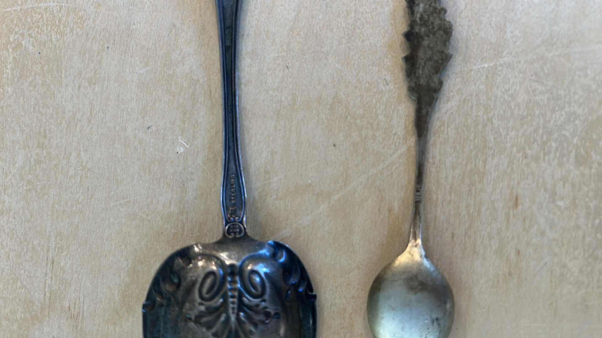 Photo 1 of 2 STERLING SILVER SPOONS