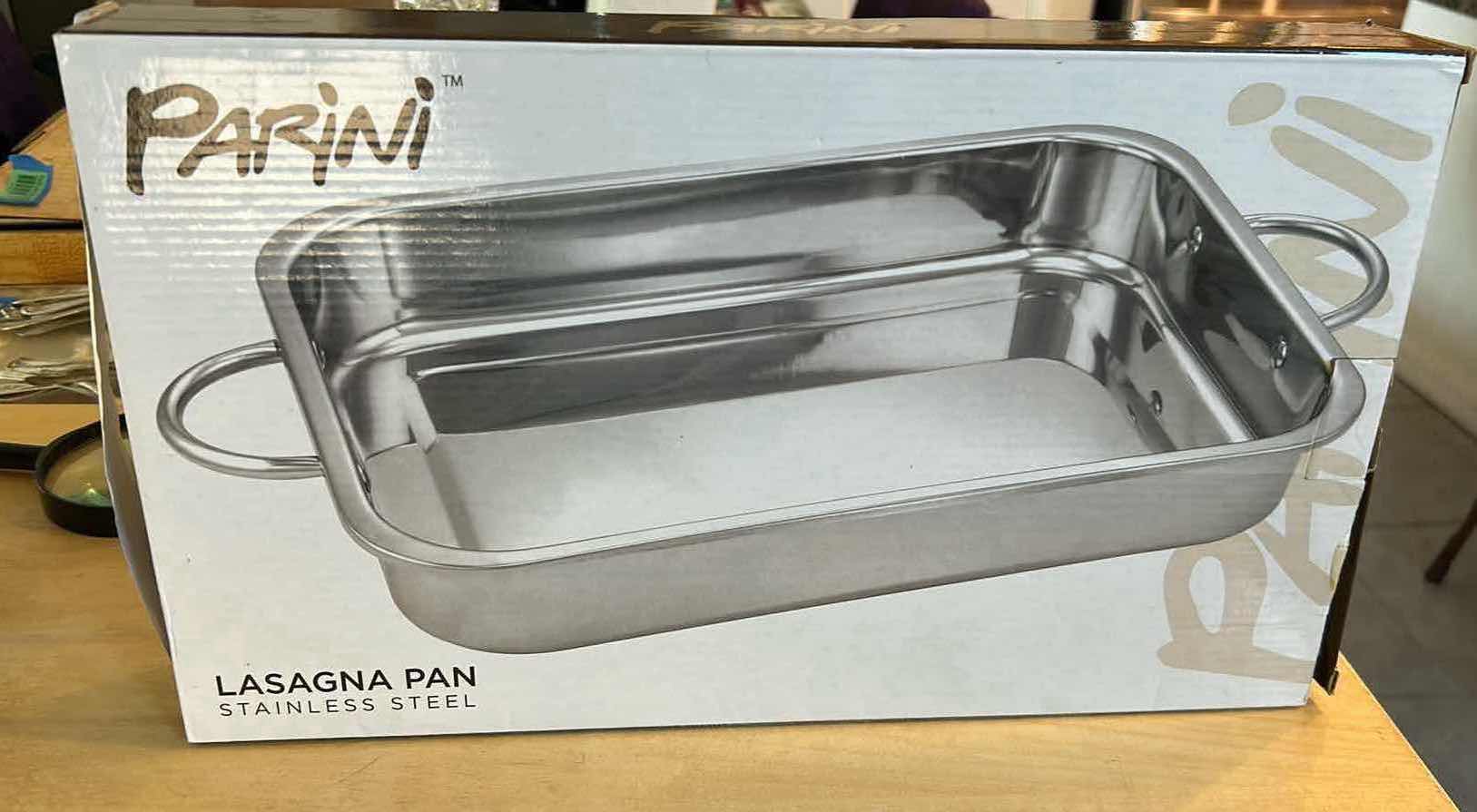 Photo 1 of NIB STAINLESS STEEL LASAGNA PAN