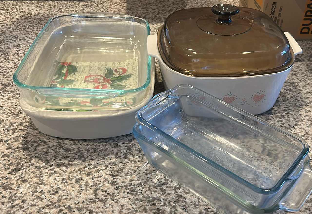 Photo 1 of ASSORTED CORNING WARE ANCHOR BAKING